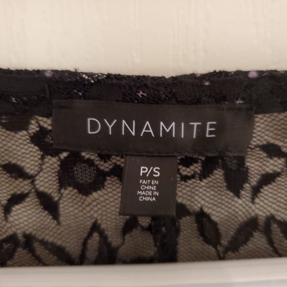 Dynamite Lace Puff Sleeve Top - Picture 7 of 7
